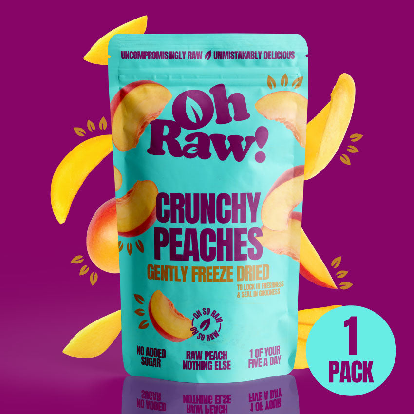 Peaches – Crunchy & Freeze Dried