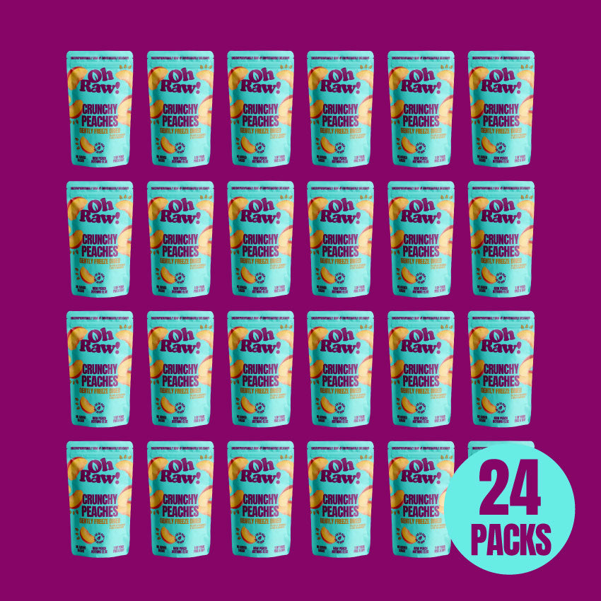 Peaches – Crunchy & Freeze Dried