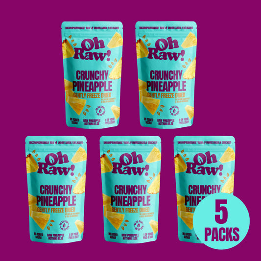 Pineapple – Crunchy & Freeze Dried
