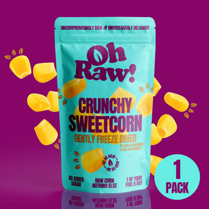Sweetcorn – Crunchy & Freeze Dried
